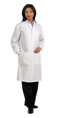 FSH Unisex 80/20 Snap Lab Coat