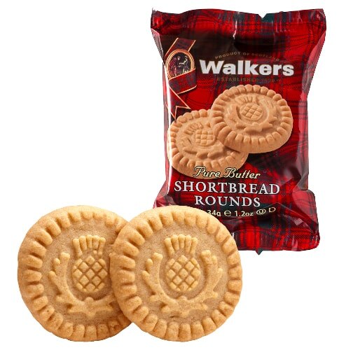Round Shortbread Cookies, Walker's