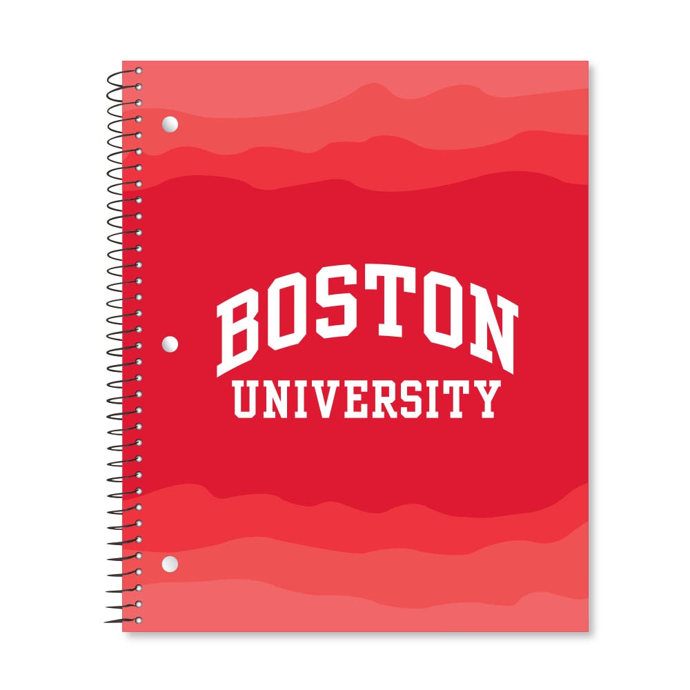 Digi State Outline 3 Subject 11"x9" College Ruled Spiral Notebook