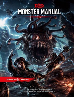 Image 1: Dungeons & Dragons Monster Manual (Core Rulebook, D&D Roleplaying Game)