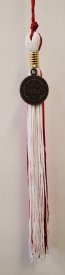 Souvenir Tassel Red/White