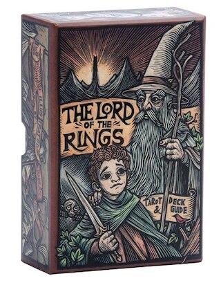 Image 1: The Lord of the Rings Tarot Deck and Guide