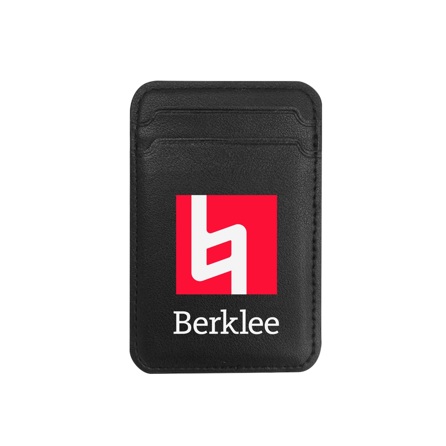 Berklee College of Music V2 - Leather Wallet Sleeve (Top Load, Mag Safe), Black, Classic V1