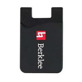 Berklee College of Music Leather Wallet Sleeve (Top Load), Black, Classic