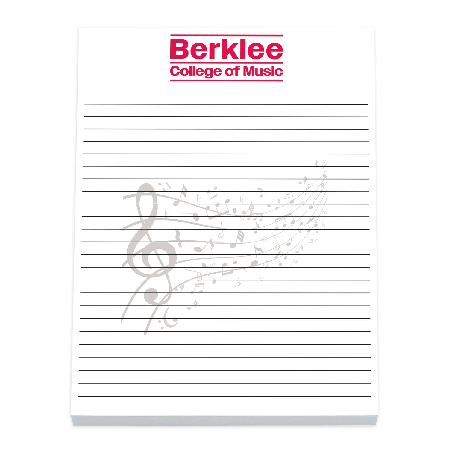 Imprinted Scratch Pad 8.5x11" 100 Sheets