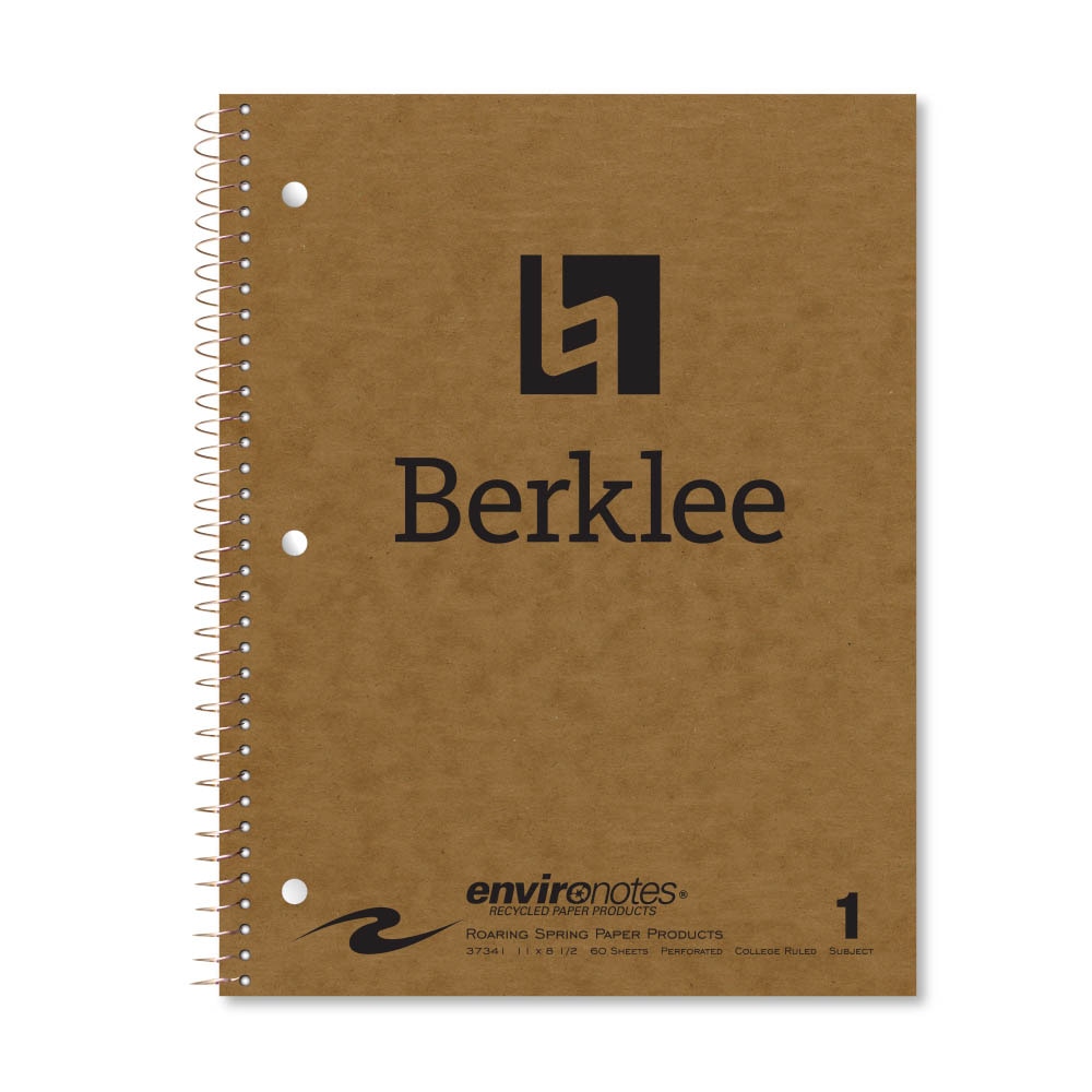 Premium 1 Subject Recycled Notebook