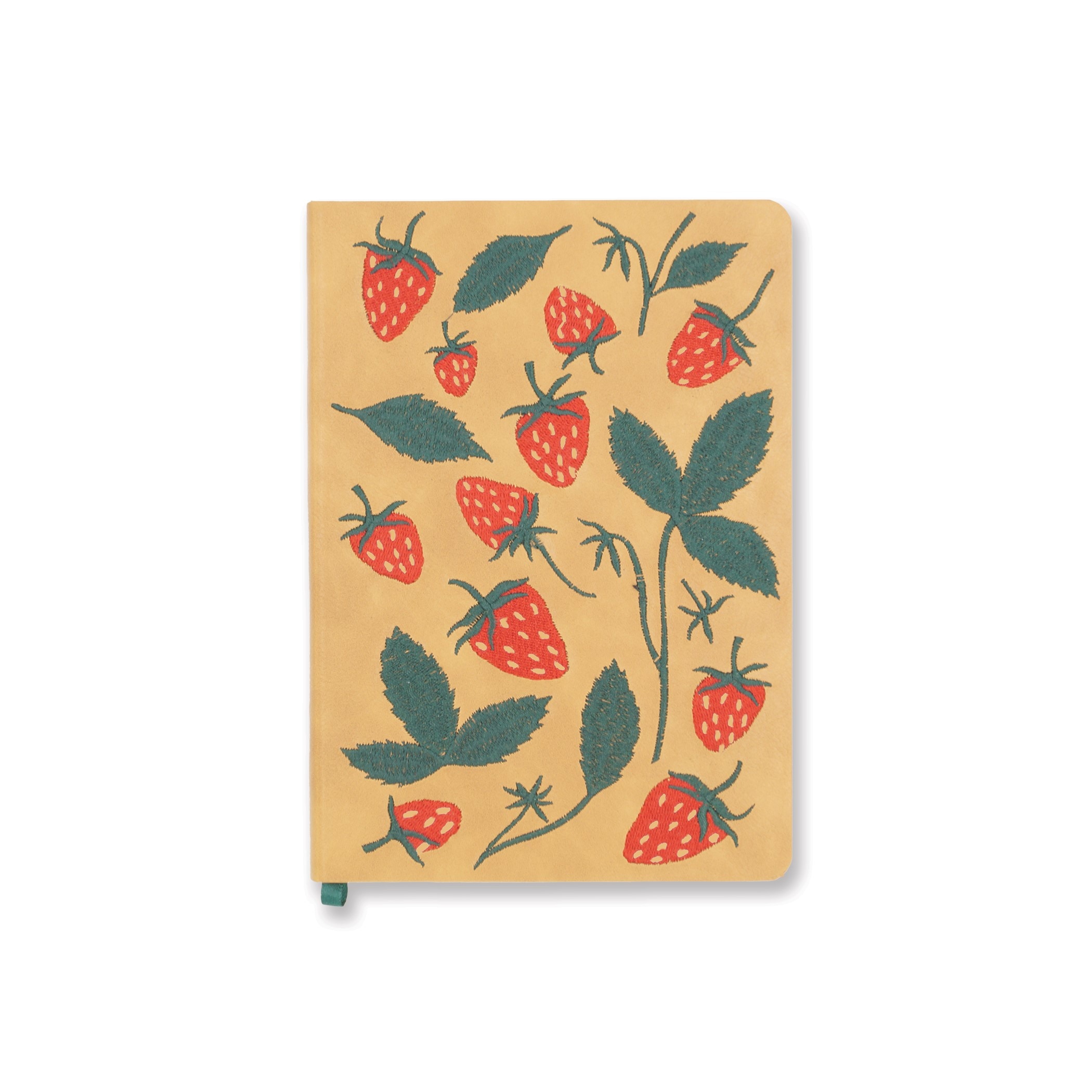 Denik Elana's Berries Embroidered Journal
