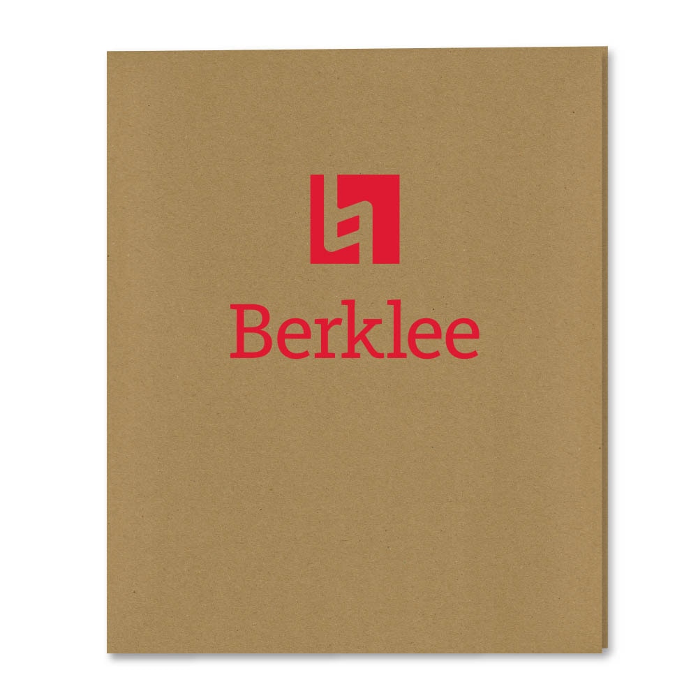 Recycled Emblematic Kraft 2 Pocket Folder