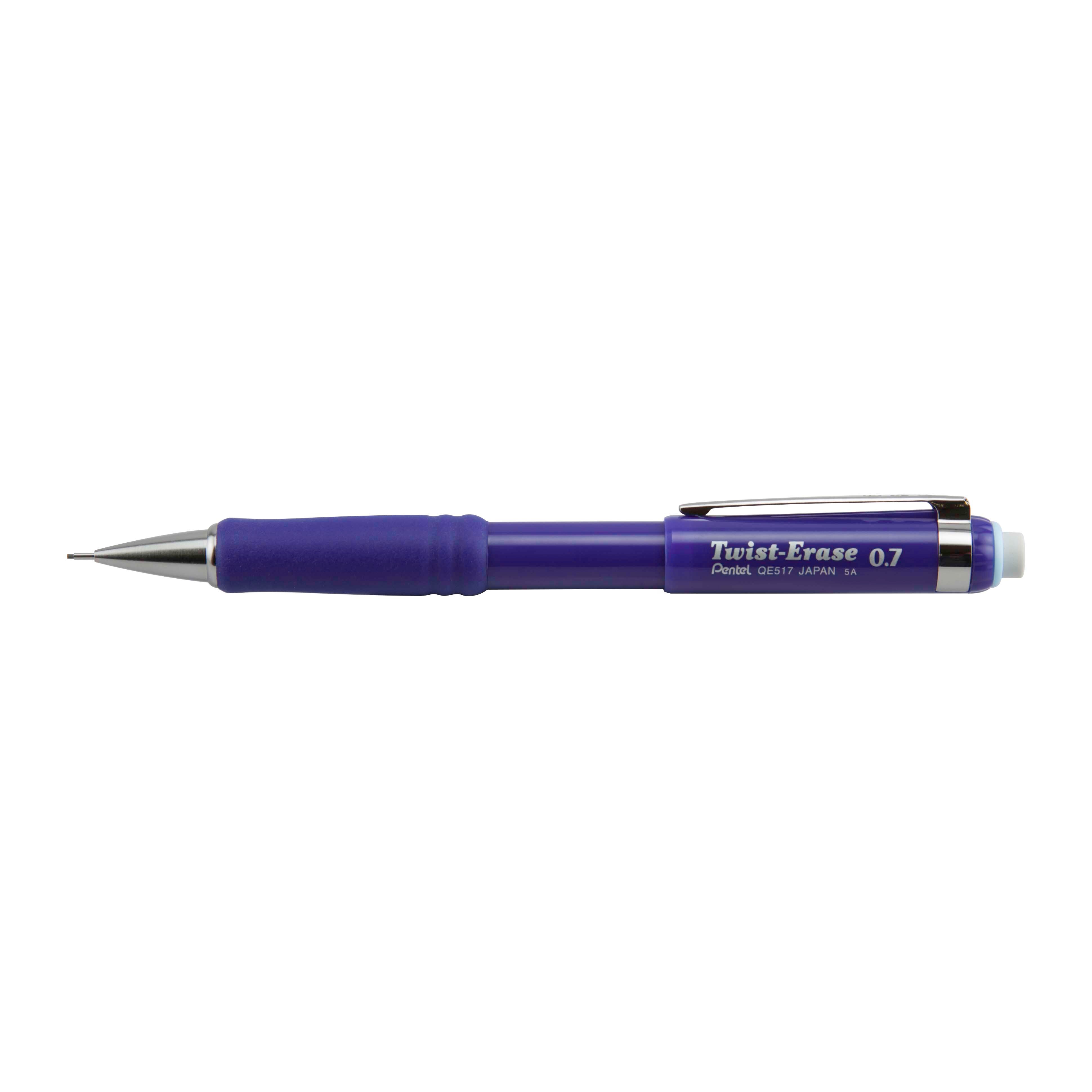 Pentel TwistErase III Mechanical Pencil 0.7mm Turquoise Barrel