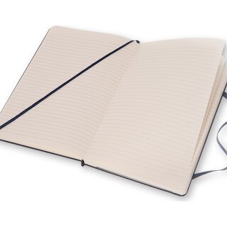 Moleskine Classic Notebook XL Ruled Sapphire Blue Hard Cover