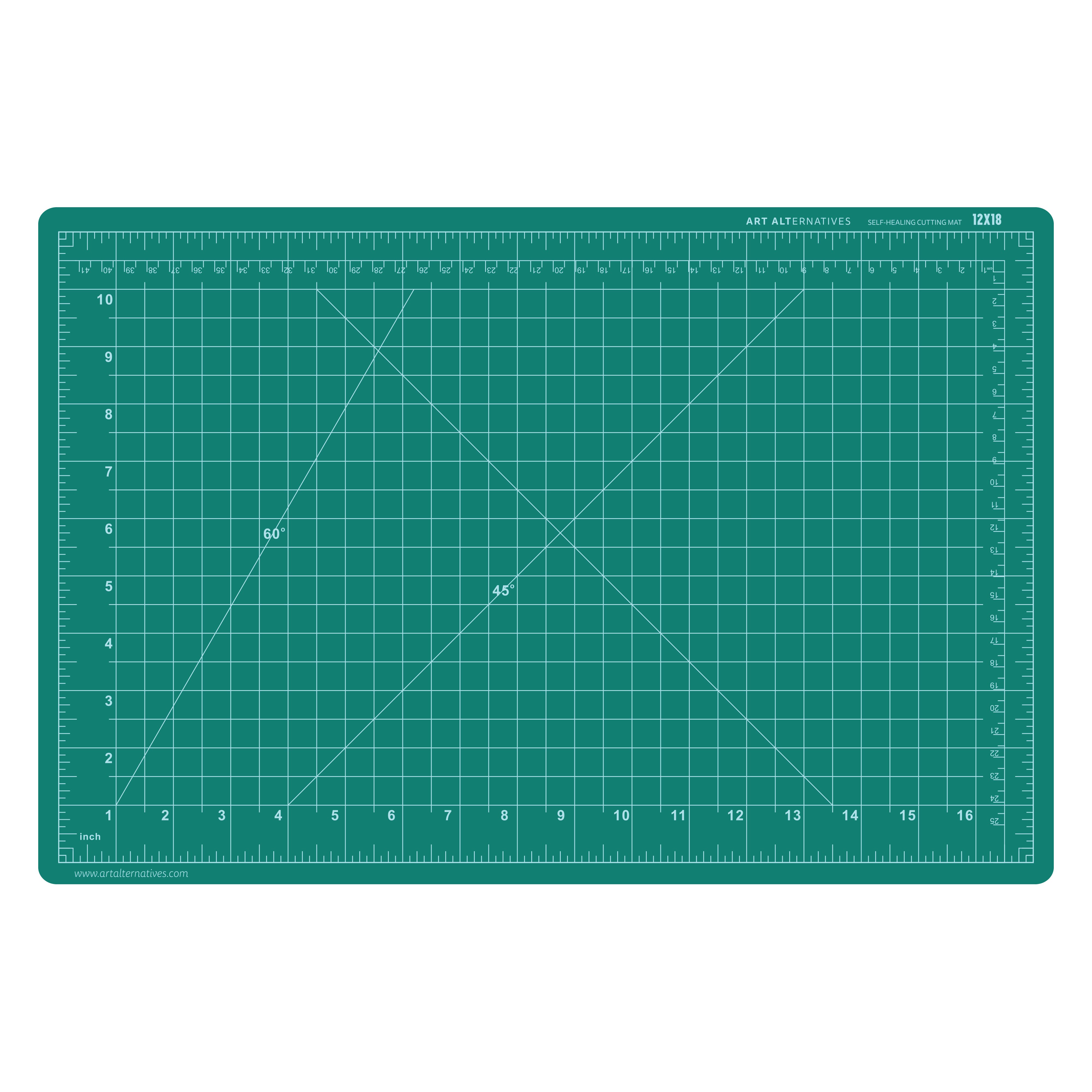 Art Alternatives Self-Healing Cutting Mat 12" x 18" Double-Sided