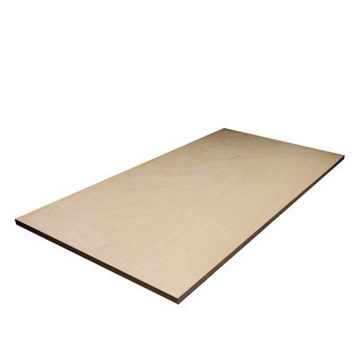 Midwest Craft Plywood Sheet, 3/8" Thickness, 12" x 24"