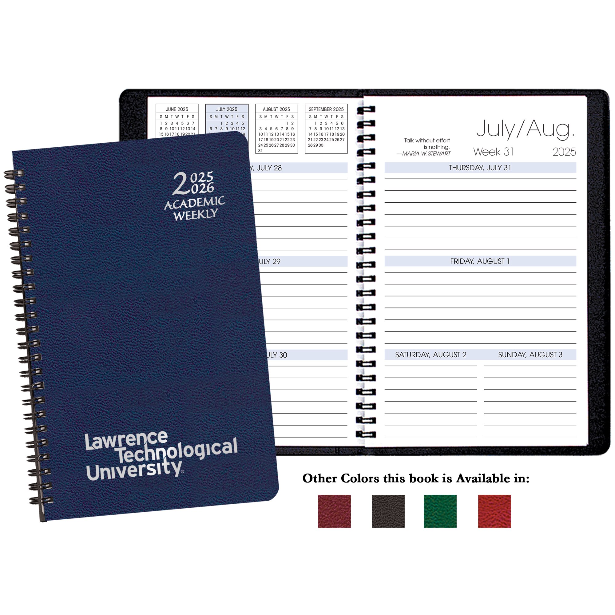 Payne 25-26 Imprinted Weekly Assignment 5.5"x8.5"