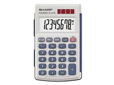 Sharp Electronics 8 Digit Calculator