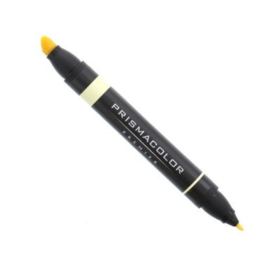 Prismacolor Premier Art Marker, Chisel/Fine, Cream