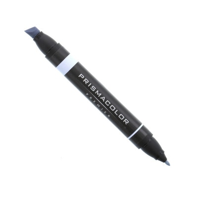 Prismacolor Premier Art Marker, Chisel/Fine, Cool Gray 20%