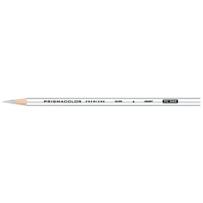 Prismacolor Premier Thick Core Colored Pencil, Metallic Silver