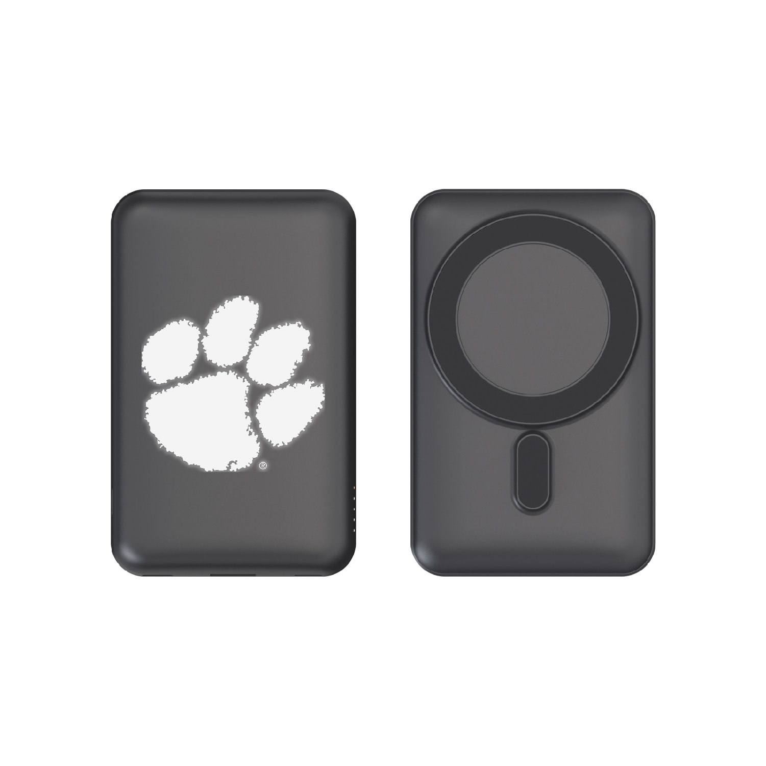 Clemson University Mag Safe Compatible Power Bank, Black, Alumni