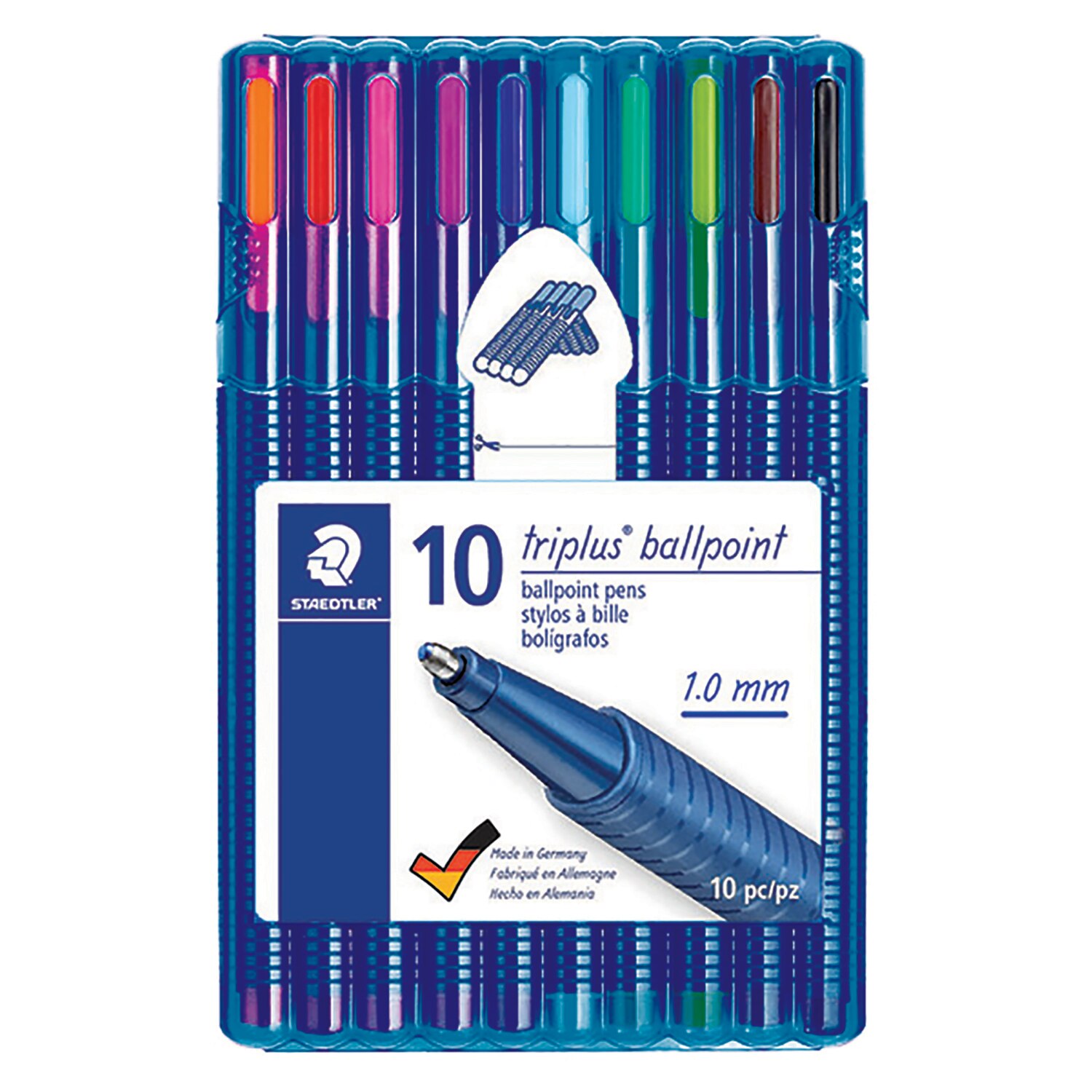 Ballpoint Pen Triplus Ball, XB 10pc
