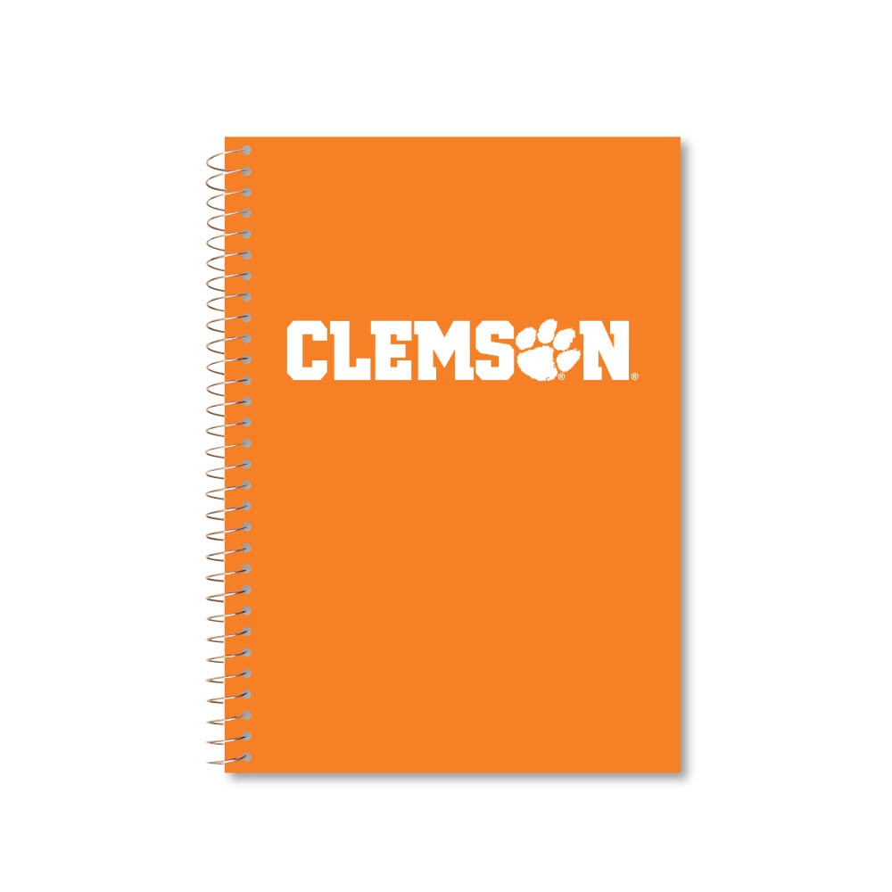 Roaring Premium 3 Subject 9.5 x 6.5 Notebook, College Ruled 20lb Paper, Pressboard Foil Cover