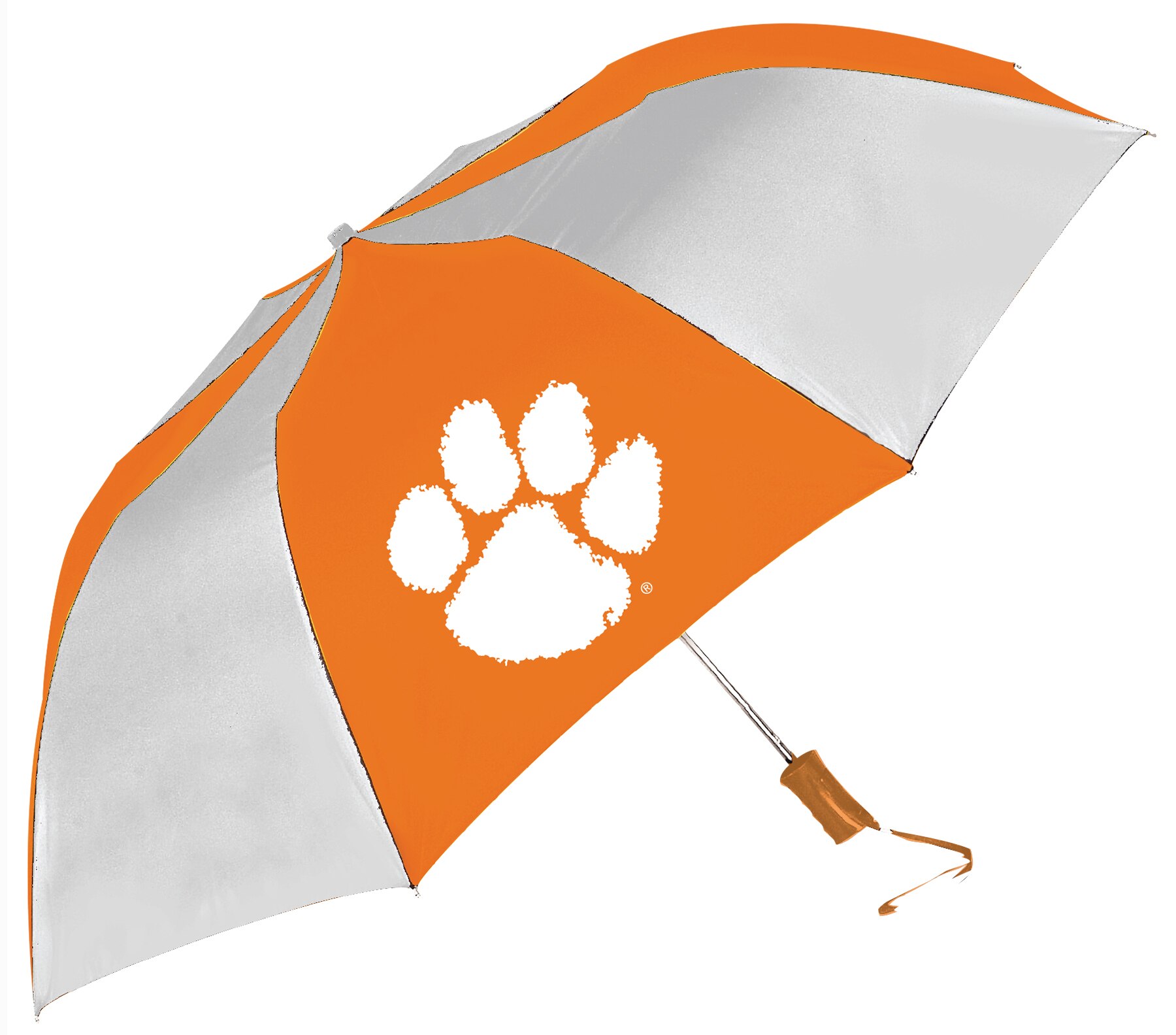 "The Sport" 2-Tone Emblematic Umbrella Automatic Folding 48" Coverage