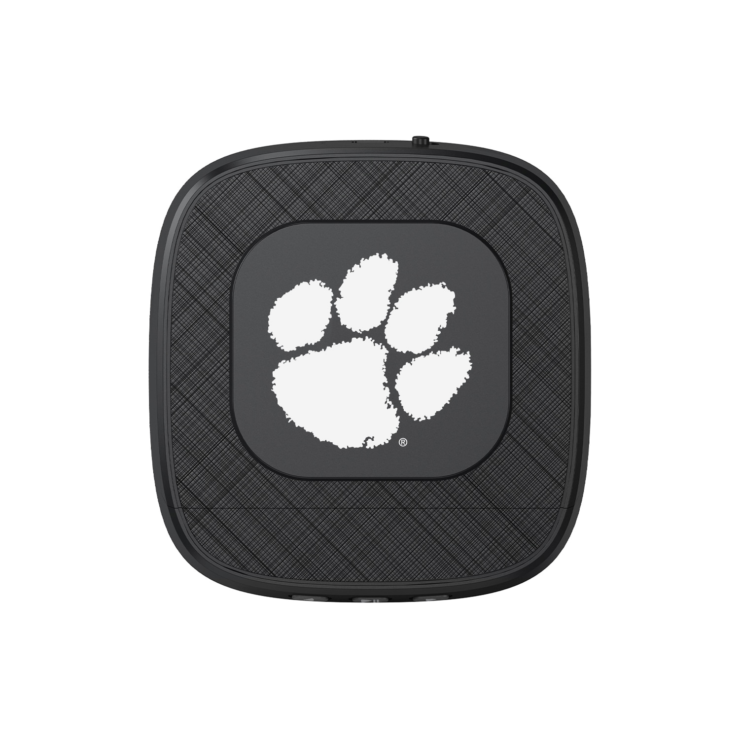 Clemson University Portable Speaker with Phone Charger, Black, Classic