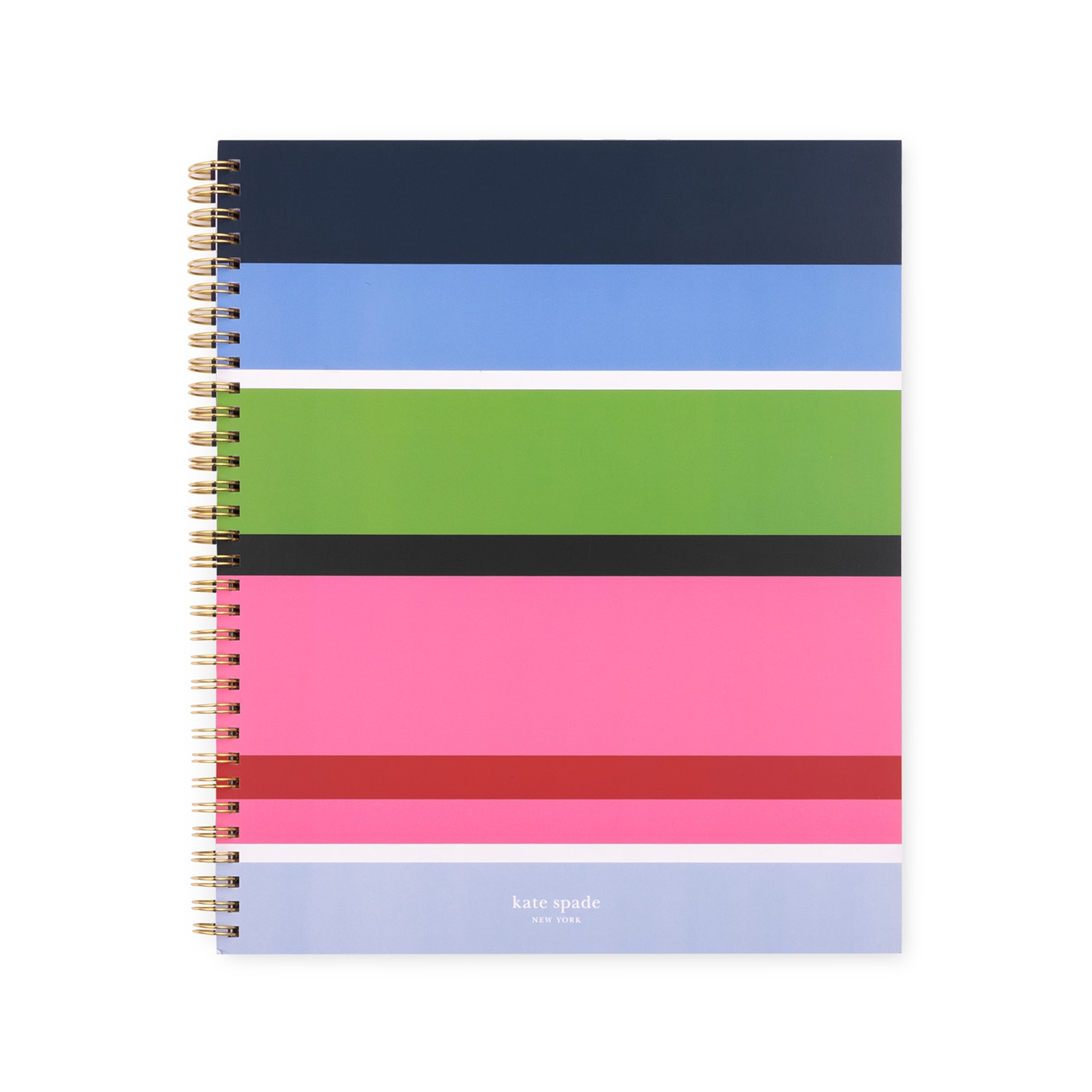 kate spade new york Large Spiral Notebook - Sunny Day Stripe