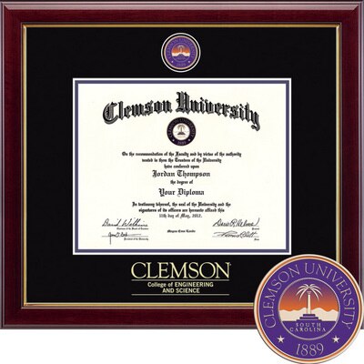 Church Hill Classics, 8.5x11, Masterpiece, Bachelors, Masters, PhD, Engineering Science, Diploma Frame