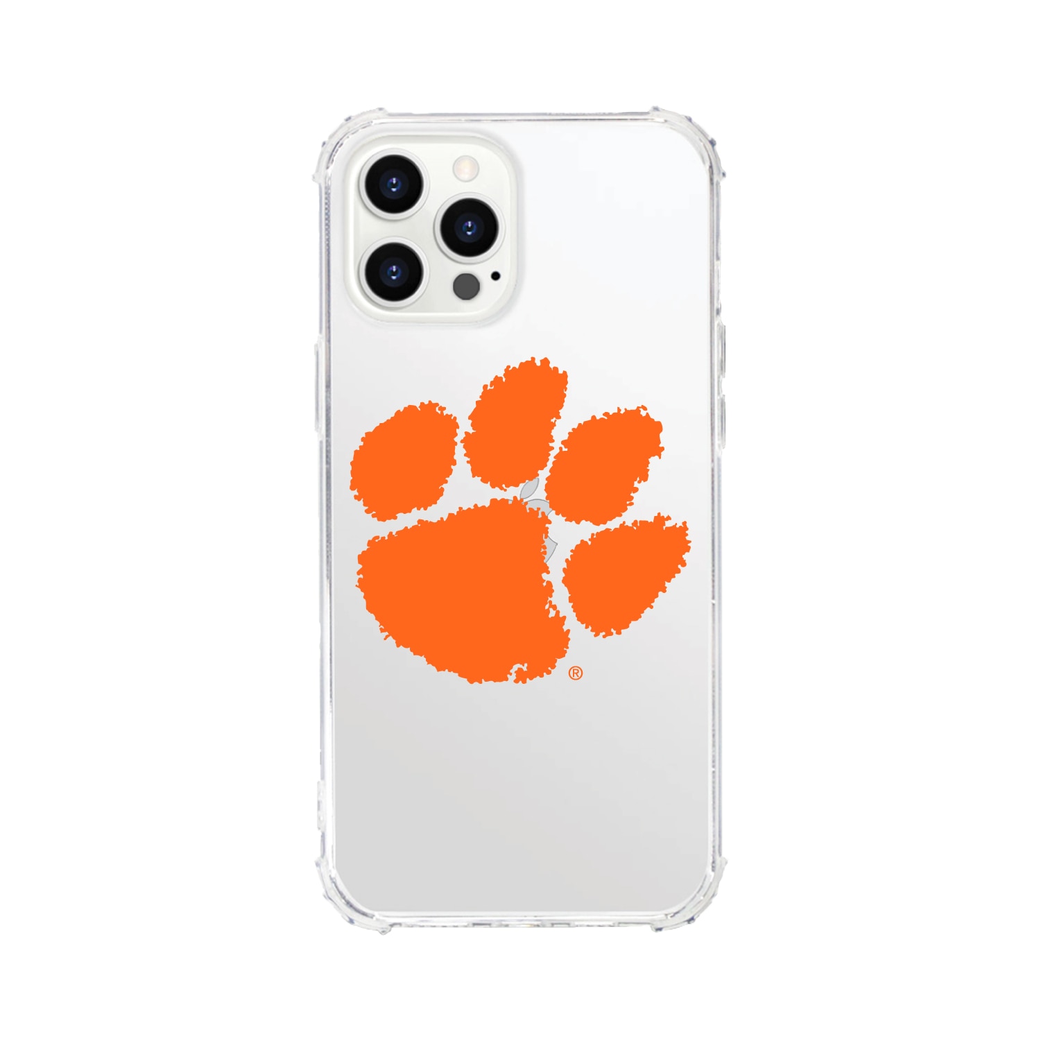 Clemson University- Clear Tough Edge Phone Case, Classic - iPhone 15