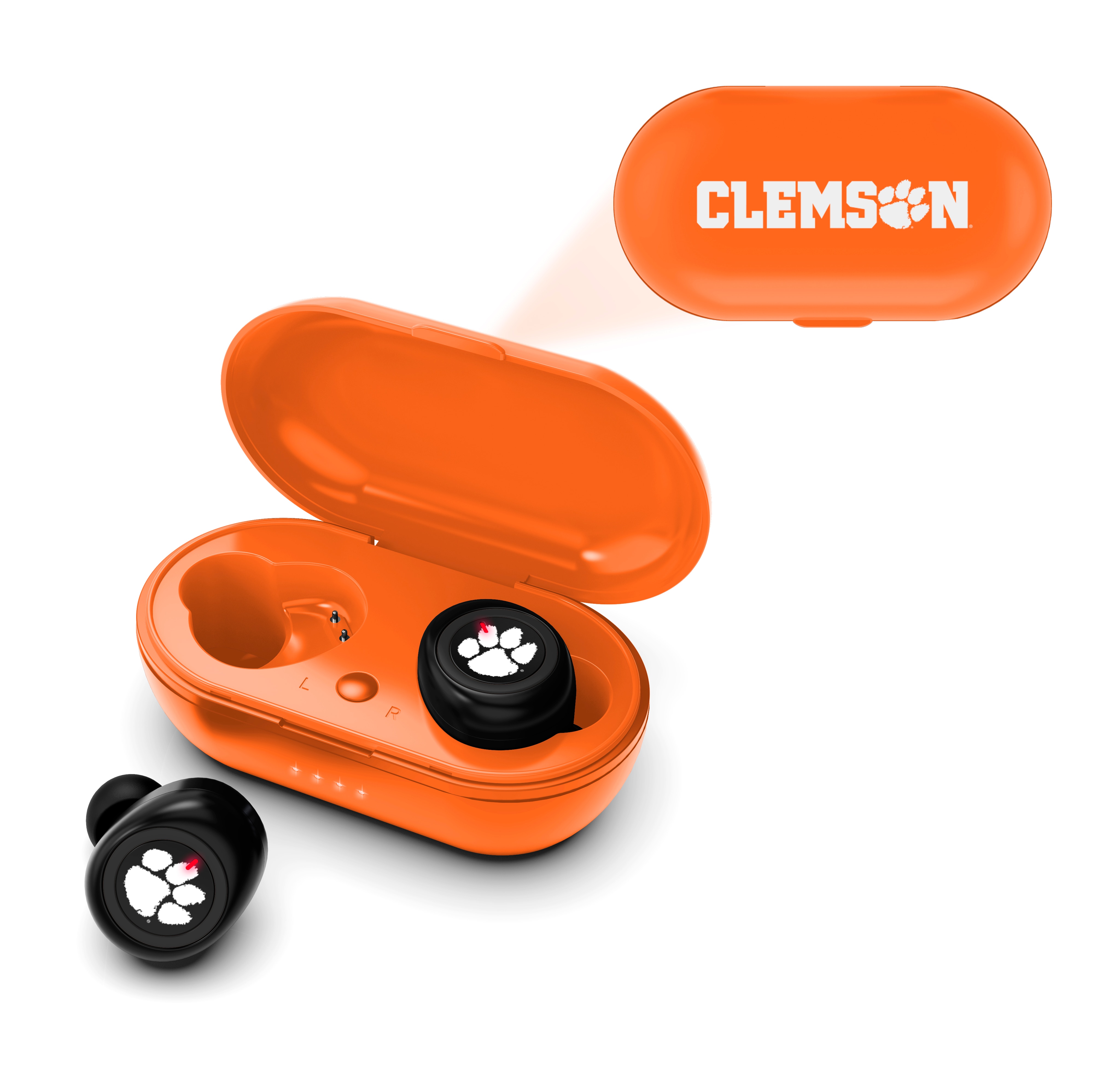 Clemson Tigers True Wireless Earbuds v.2