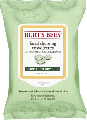 Facial Cleansing Towelettes  Cucumber & Sage (30 count)