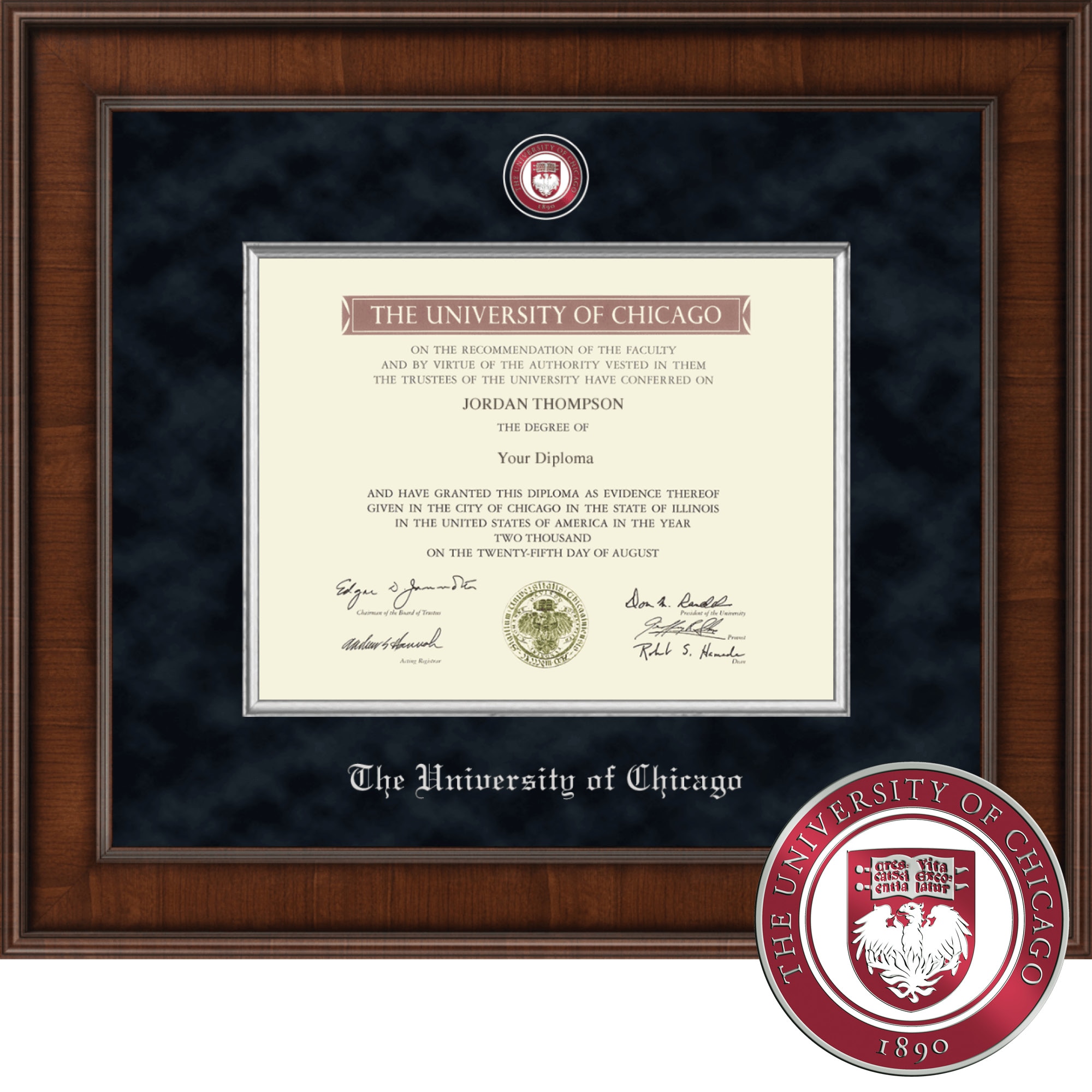 Church Hill Classics, Presidential, Pre-2011 8.5x11 Diploma Frame