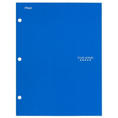 Five Star 4Pocket Paper Folder Assorted Colors