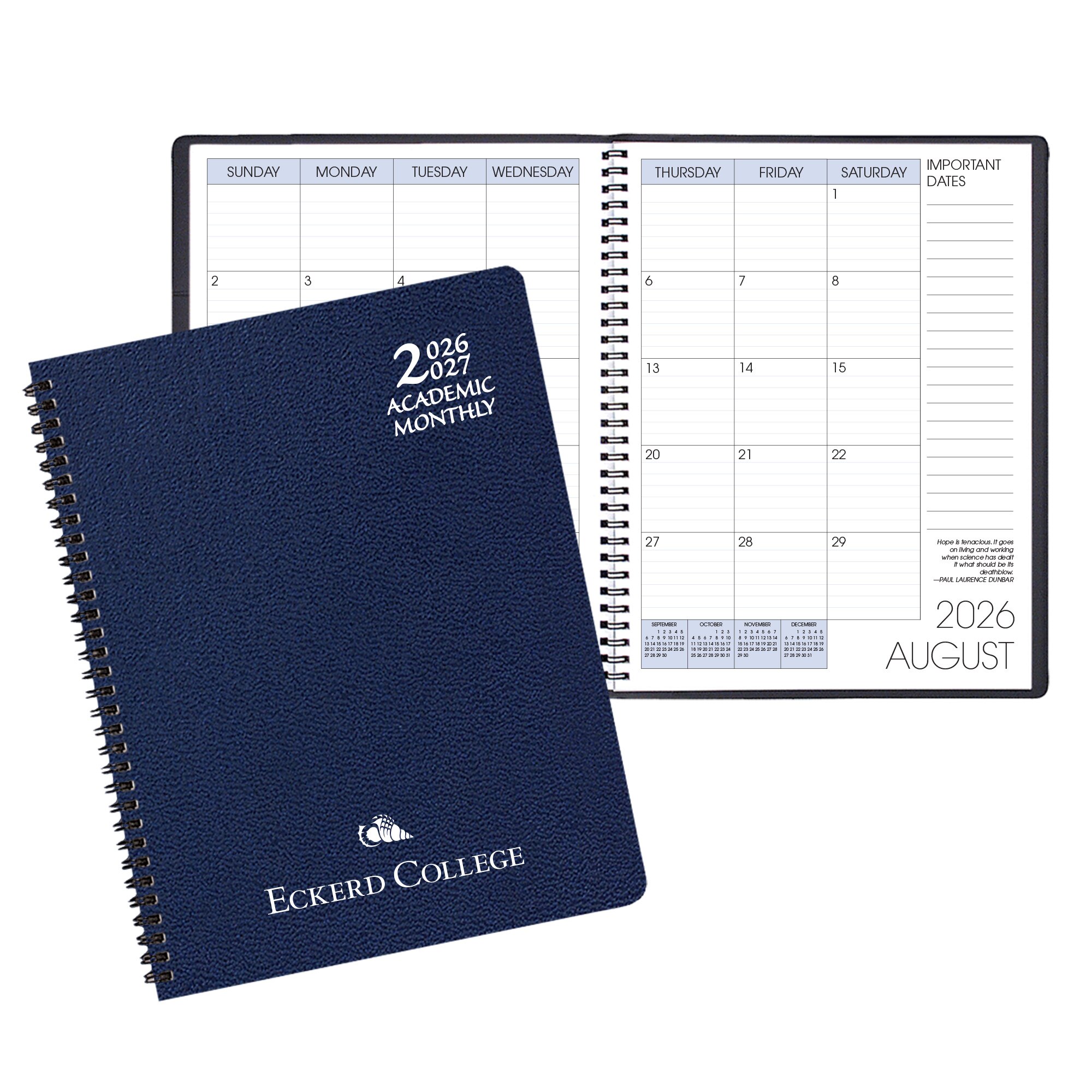 Payne '26-'27 Imprinted Academic Monthly Planner