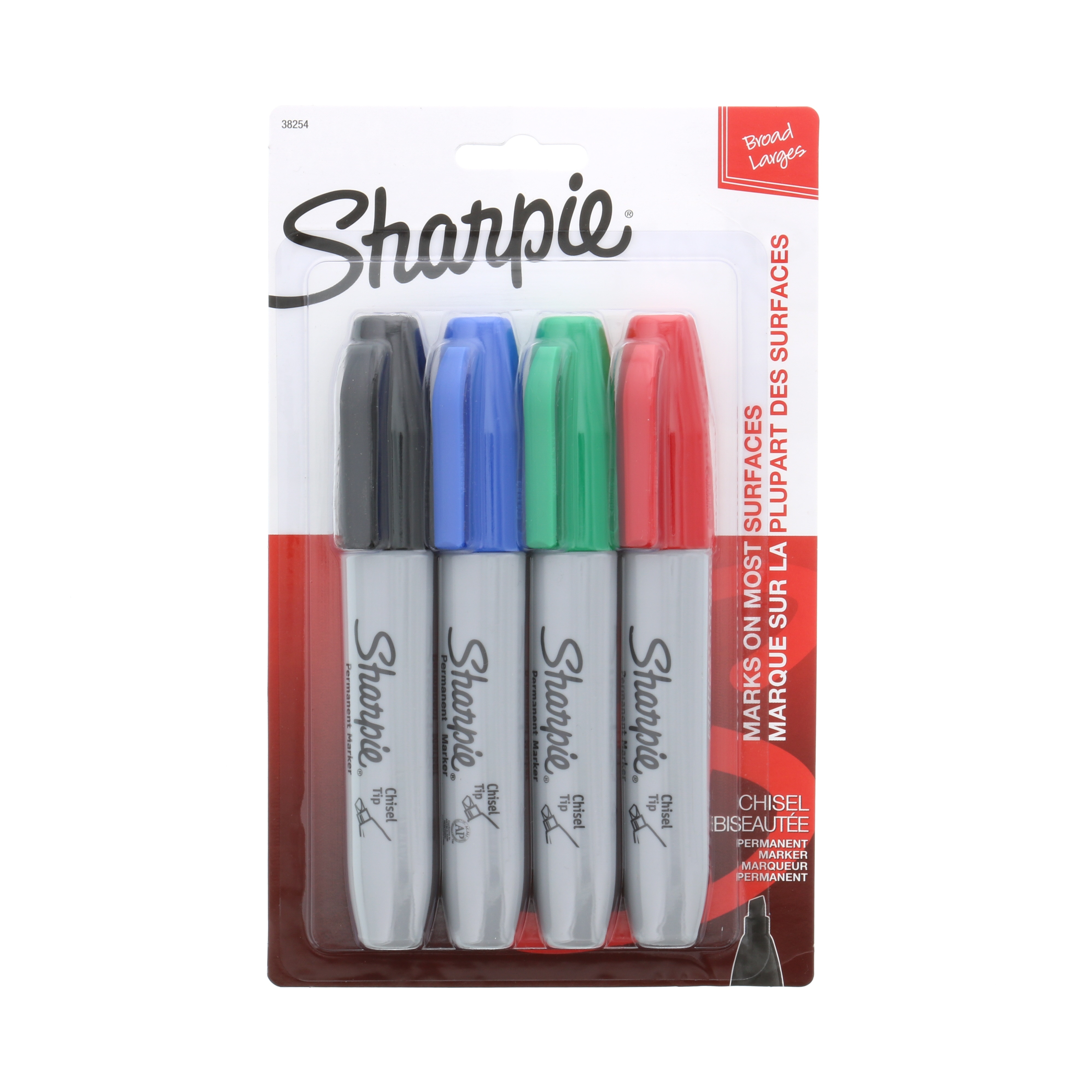 Sharpie Chisel Marker Set of 4