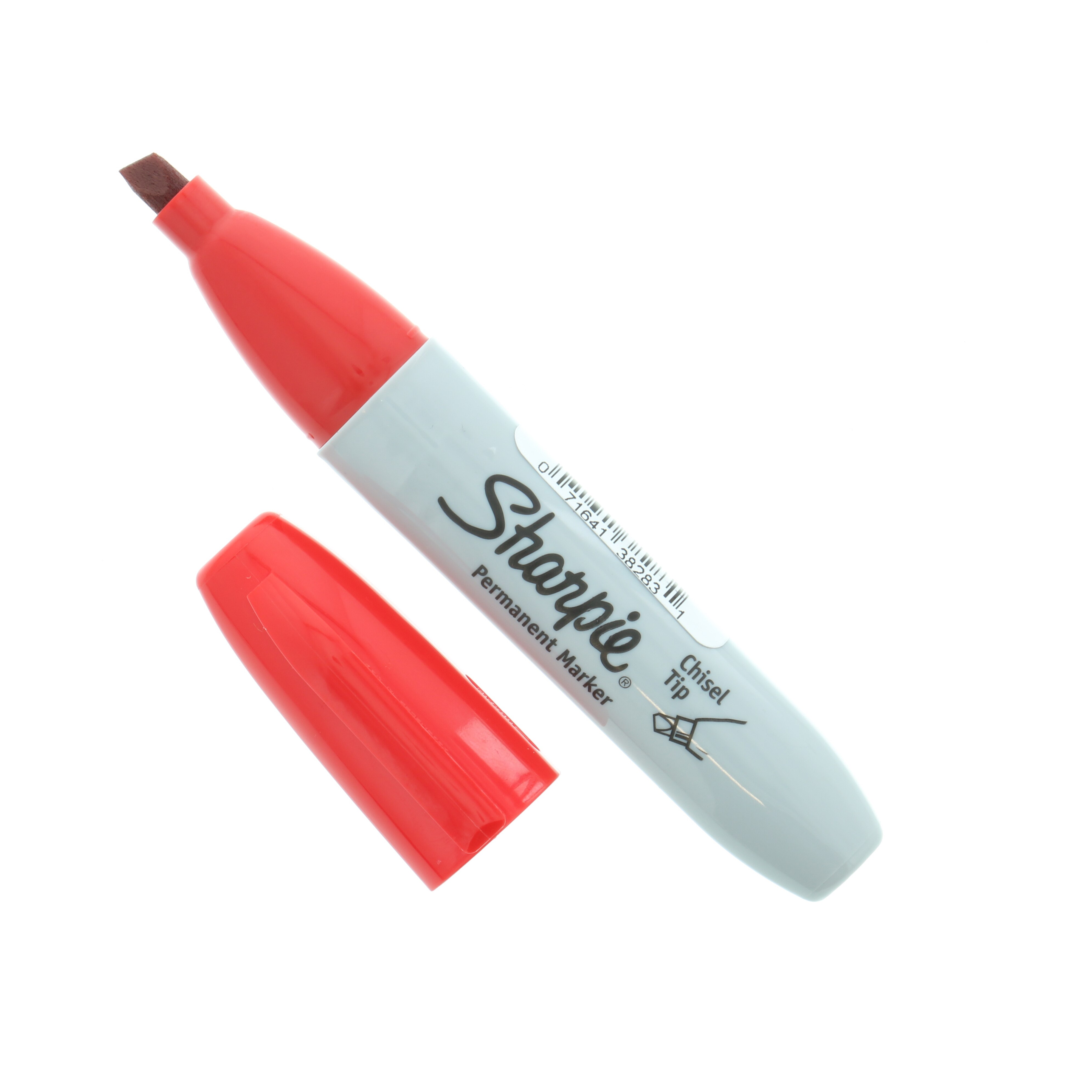 Sharpie Chisel Tip Permanent Marker, Red