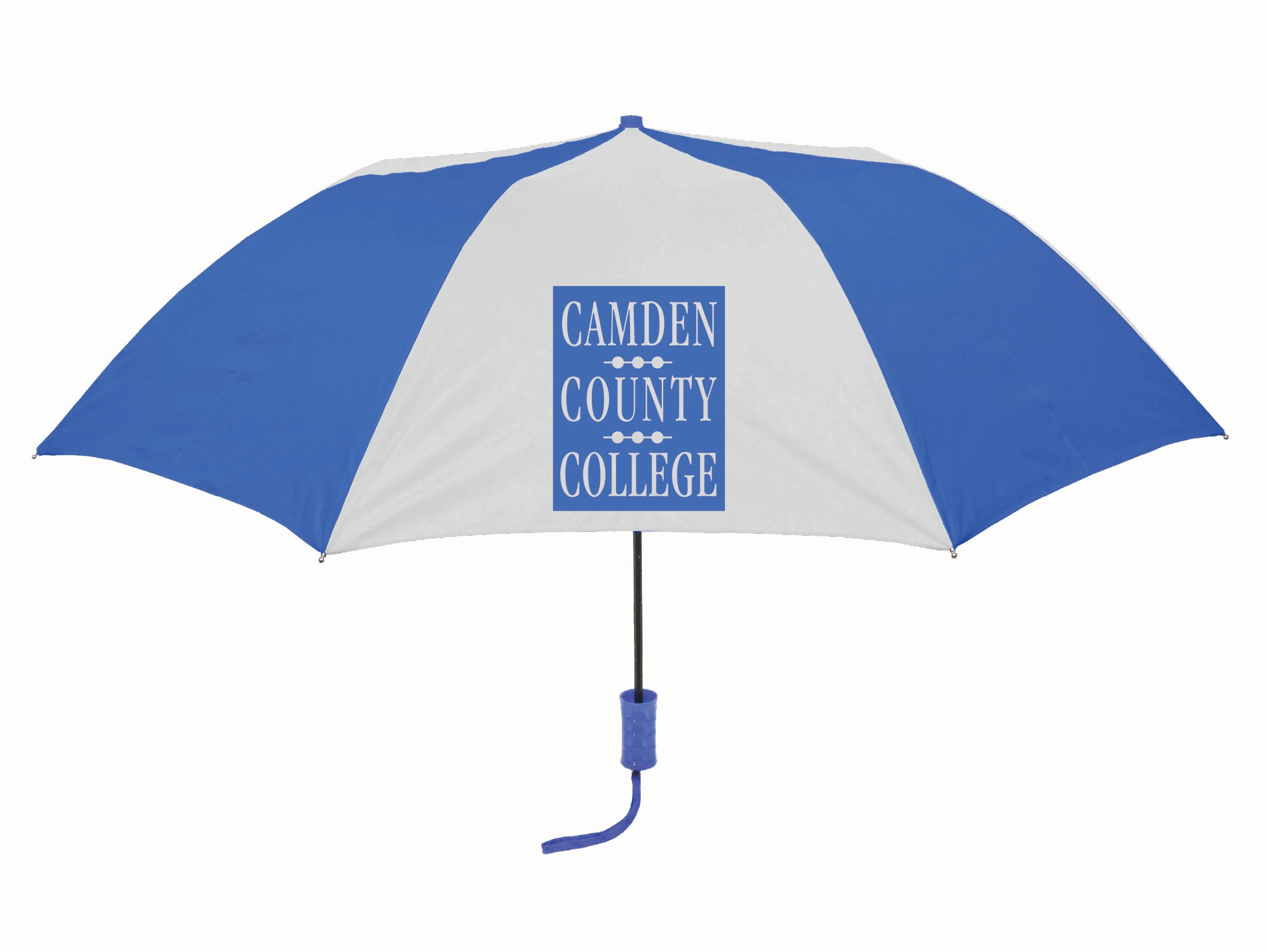 "The Sport" 2-Tone Emblematic Umbrella Automatic Folding 48" Coverage