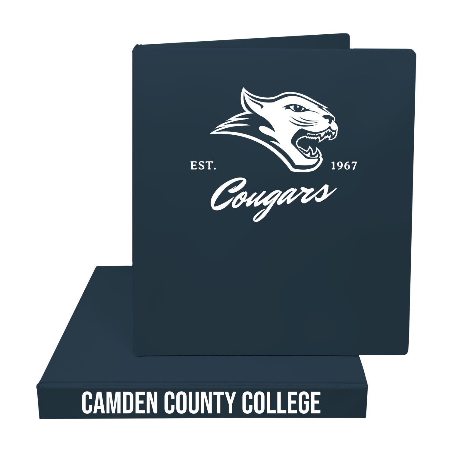 1" Imprinted Binder Mascot