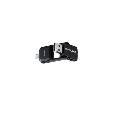 Memorex 2-in 1 Flash Micro USB 16G