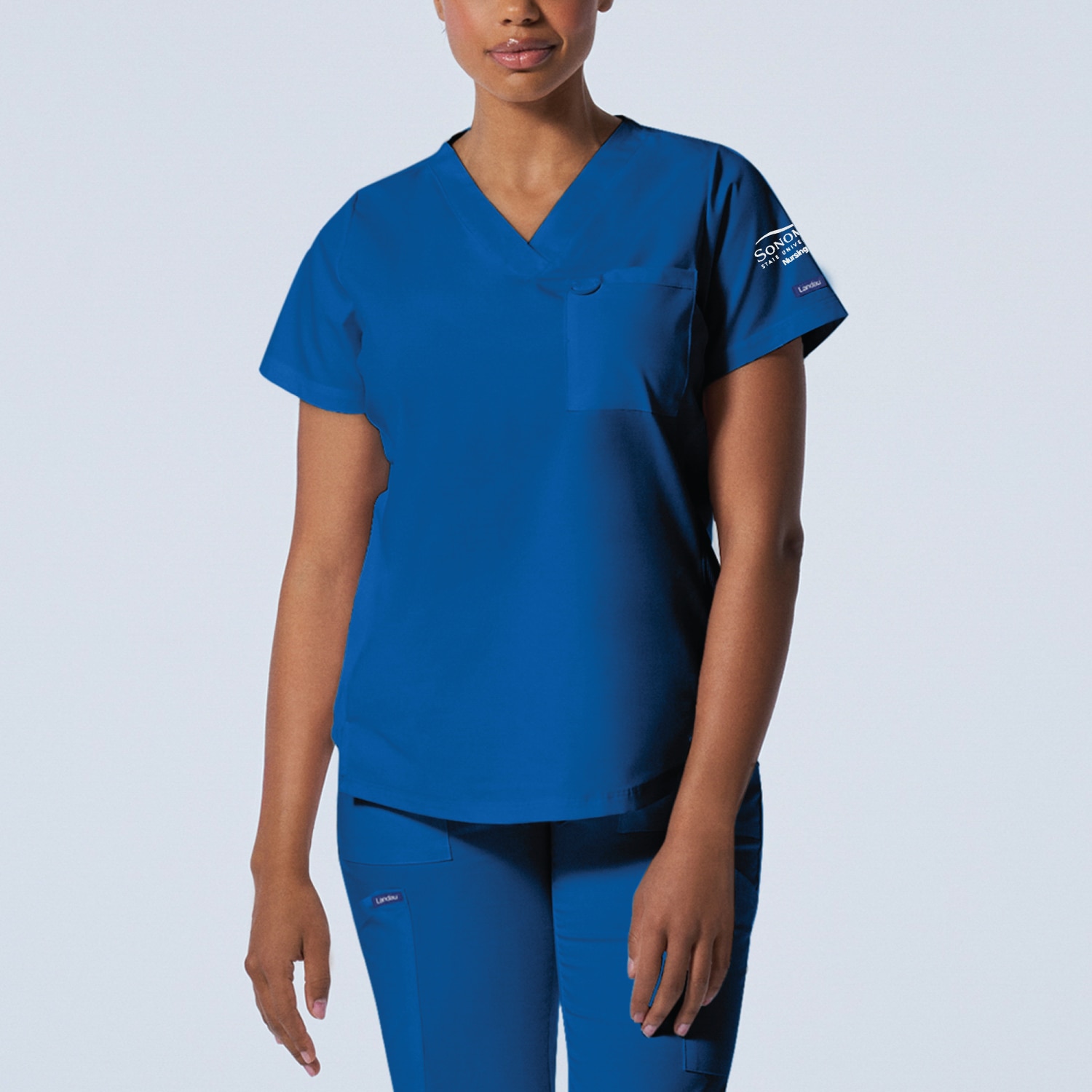 ProFlex Womens V-Neck  Scrub Top (LT107 Logoed)