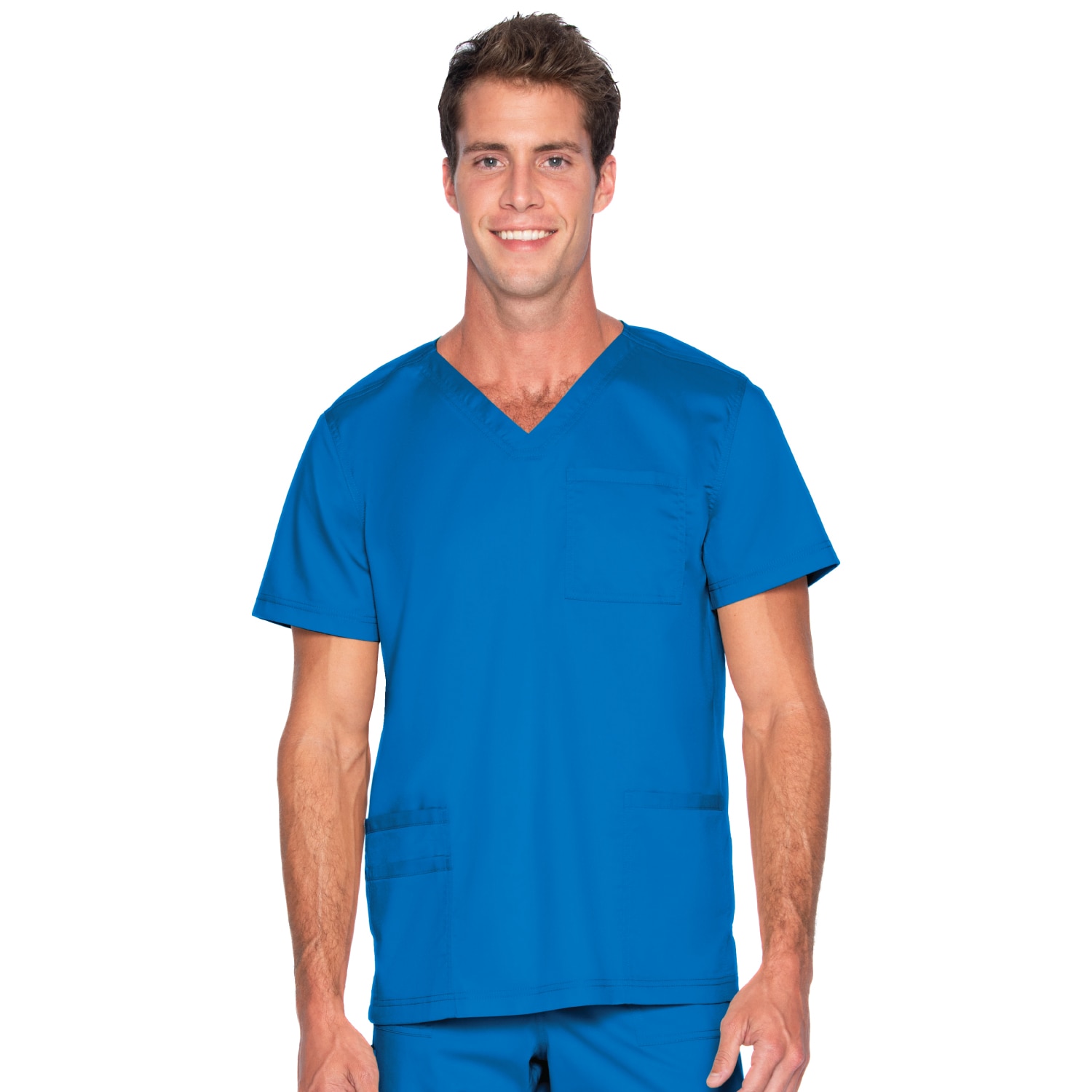 Men's 4 Pocket V-Neck Scrub Top