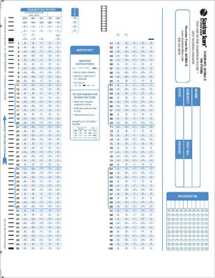 Scantron Form SC982   E