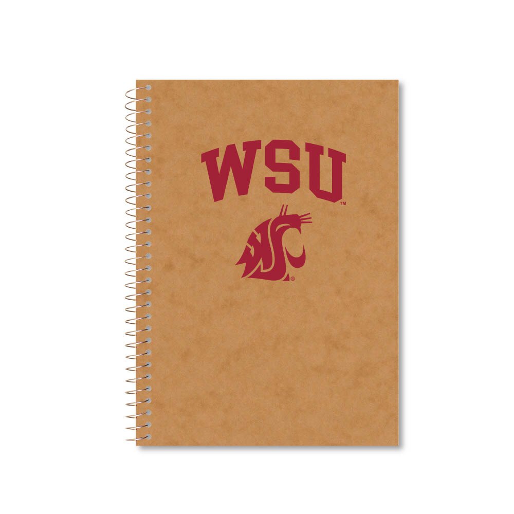 Roaring Premium 3 Subject 9.5 x 6.5 Notebook, College Ruled 20lb Paper, Pressboard Foil Cover