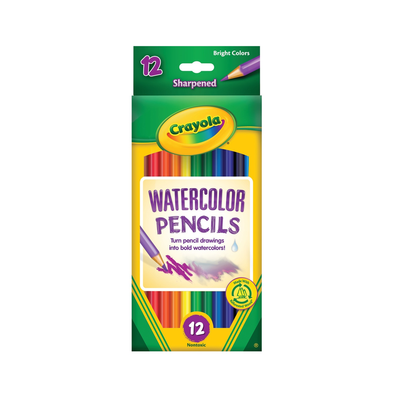 Crayola W/C Pncl Set 12Ct (48)