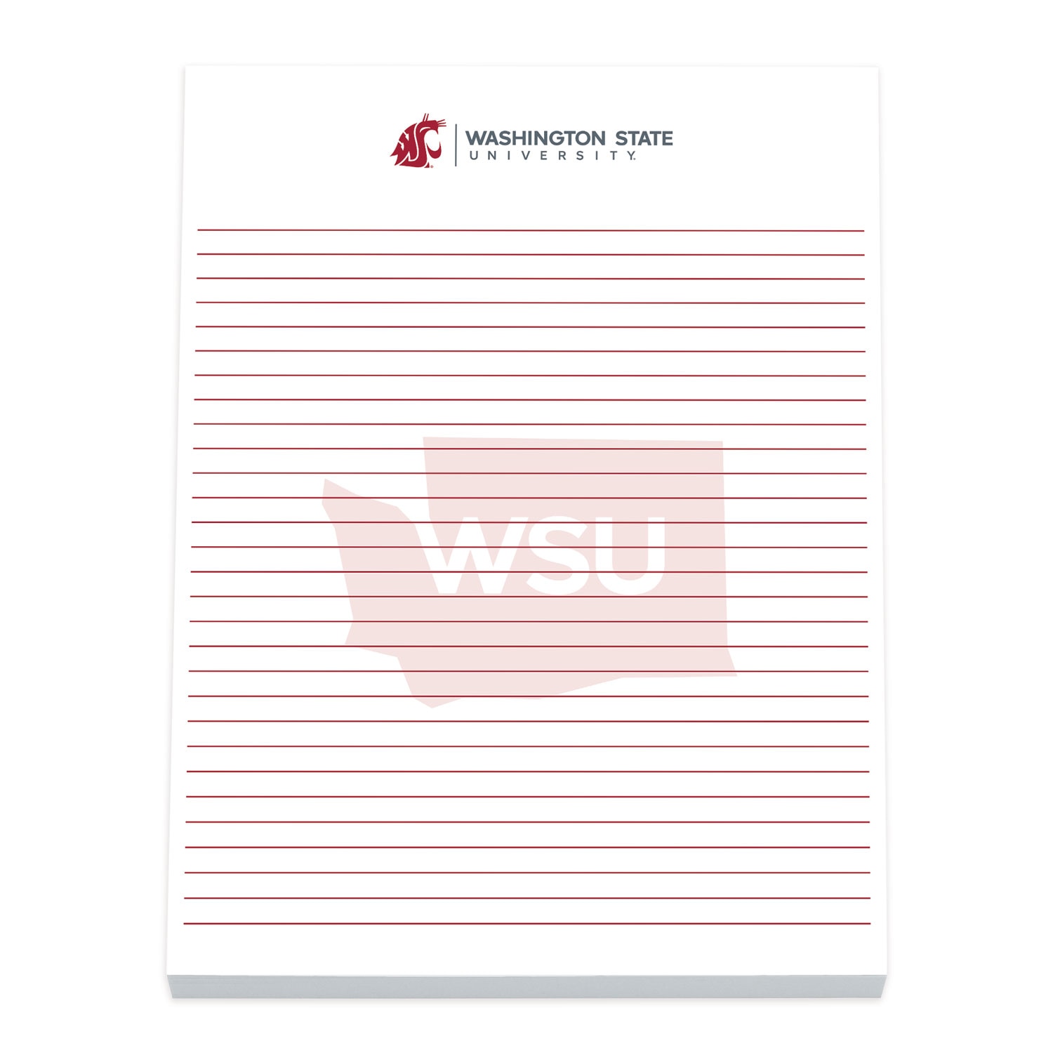 Imprinted Scratch Pad 8.5x11" 100 Sheets