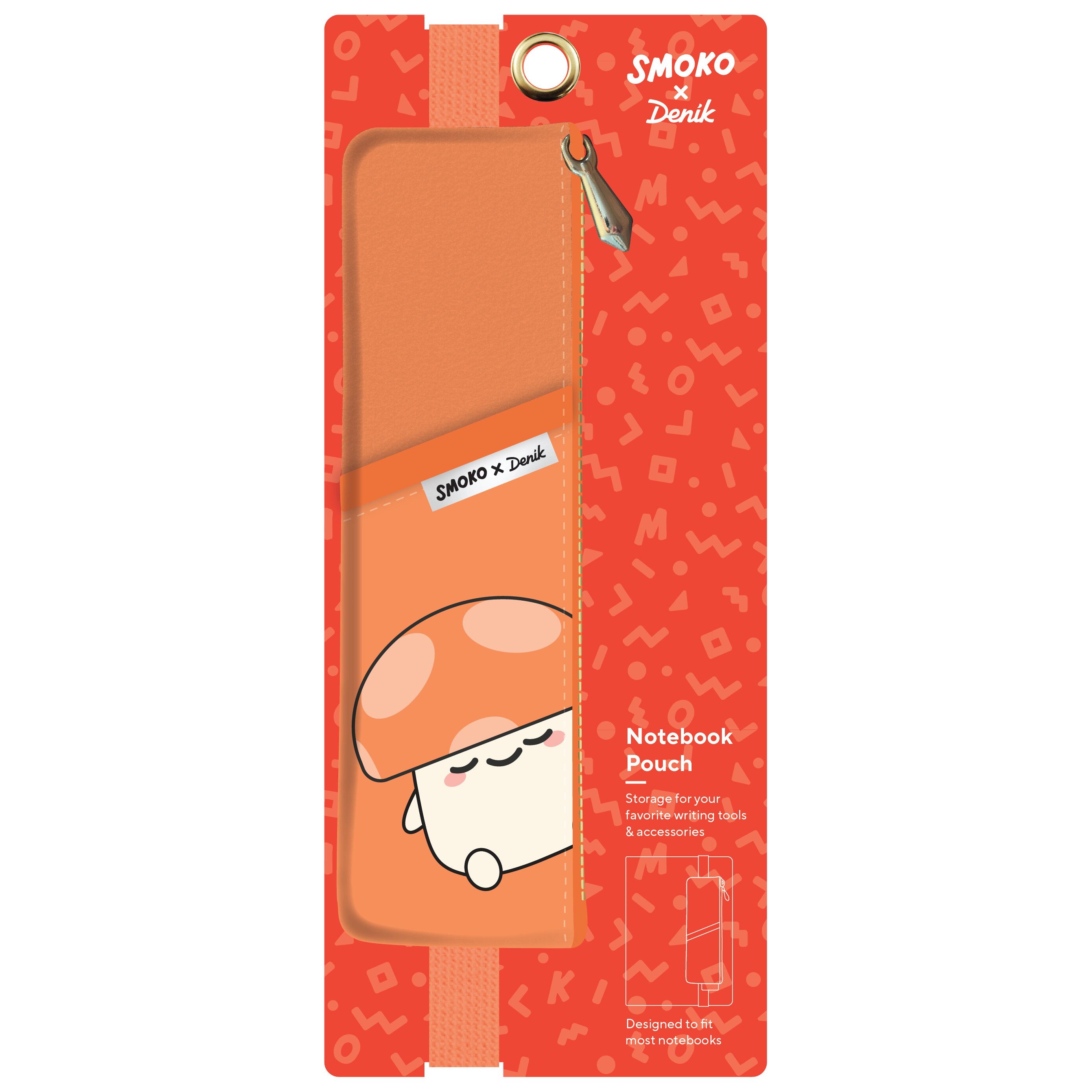 Kai Mushroom notebook pouch