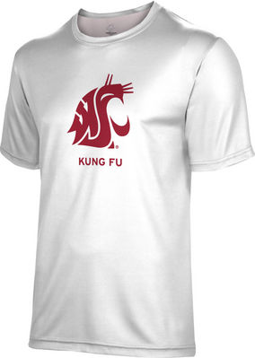 Spectrum Kung Fu Unisex 50/50 Distressed Short Sleeve Tee