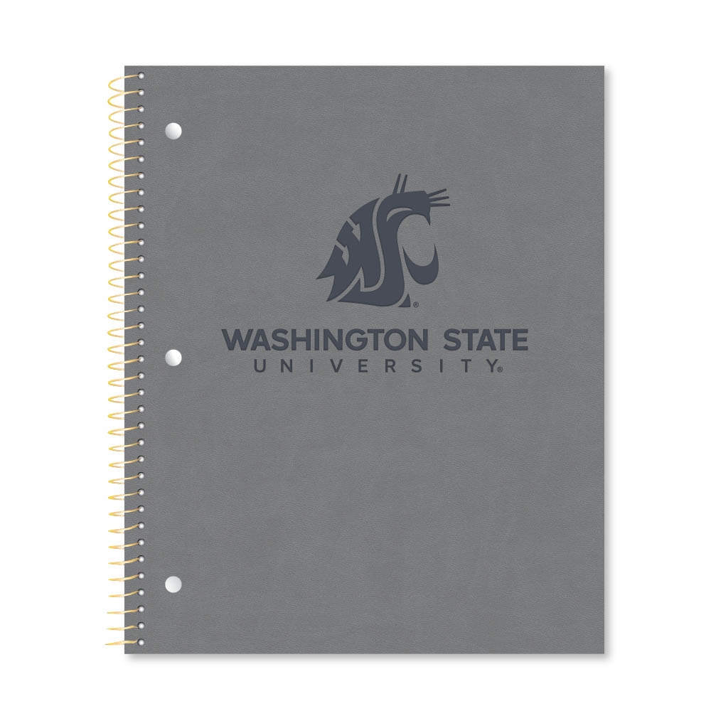 Roaring Premium 1 Subject Notebook 8.5x11 College Ruled 20lb Paper Impressions Leatherette Burnish Cover