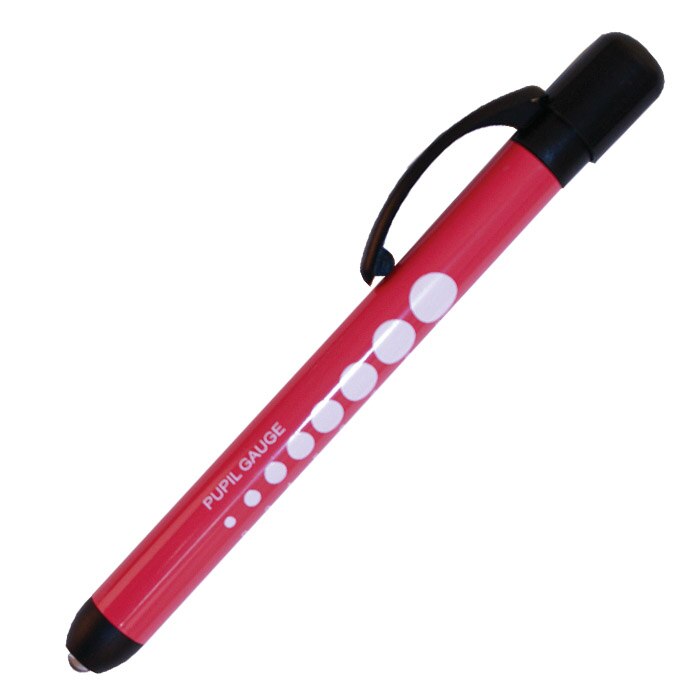 Pupil Gauge Reusable Penlight