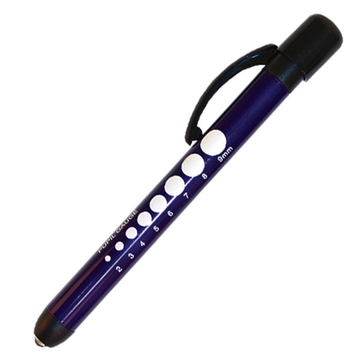 Pupil Gauge Reusable Penlight